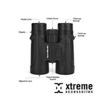 LaserWorks Rangefinder Binoculars TD1300 with 8x magnification and 21mm objective lenses